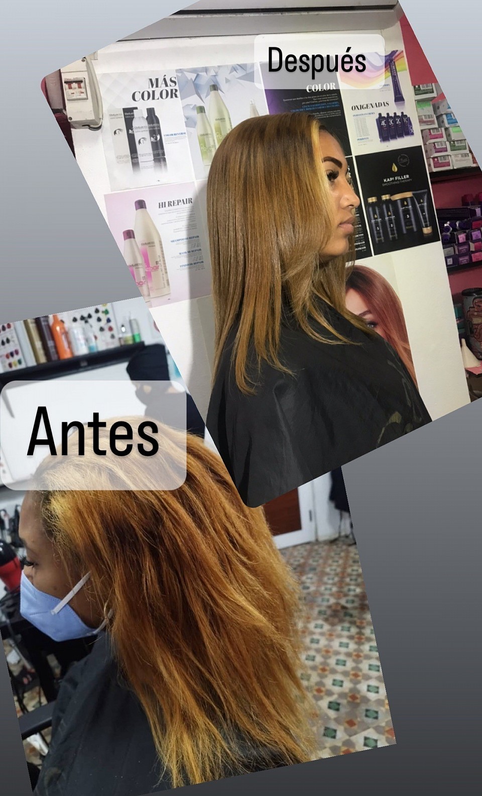 Técnica de color y contorno(Matizado)$10000